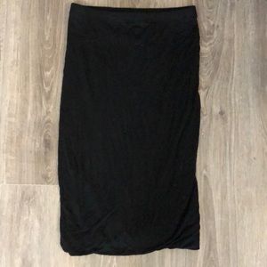Topshop black skirt